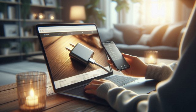 iPhone telefon töltő